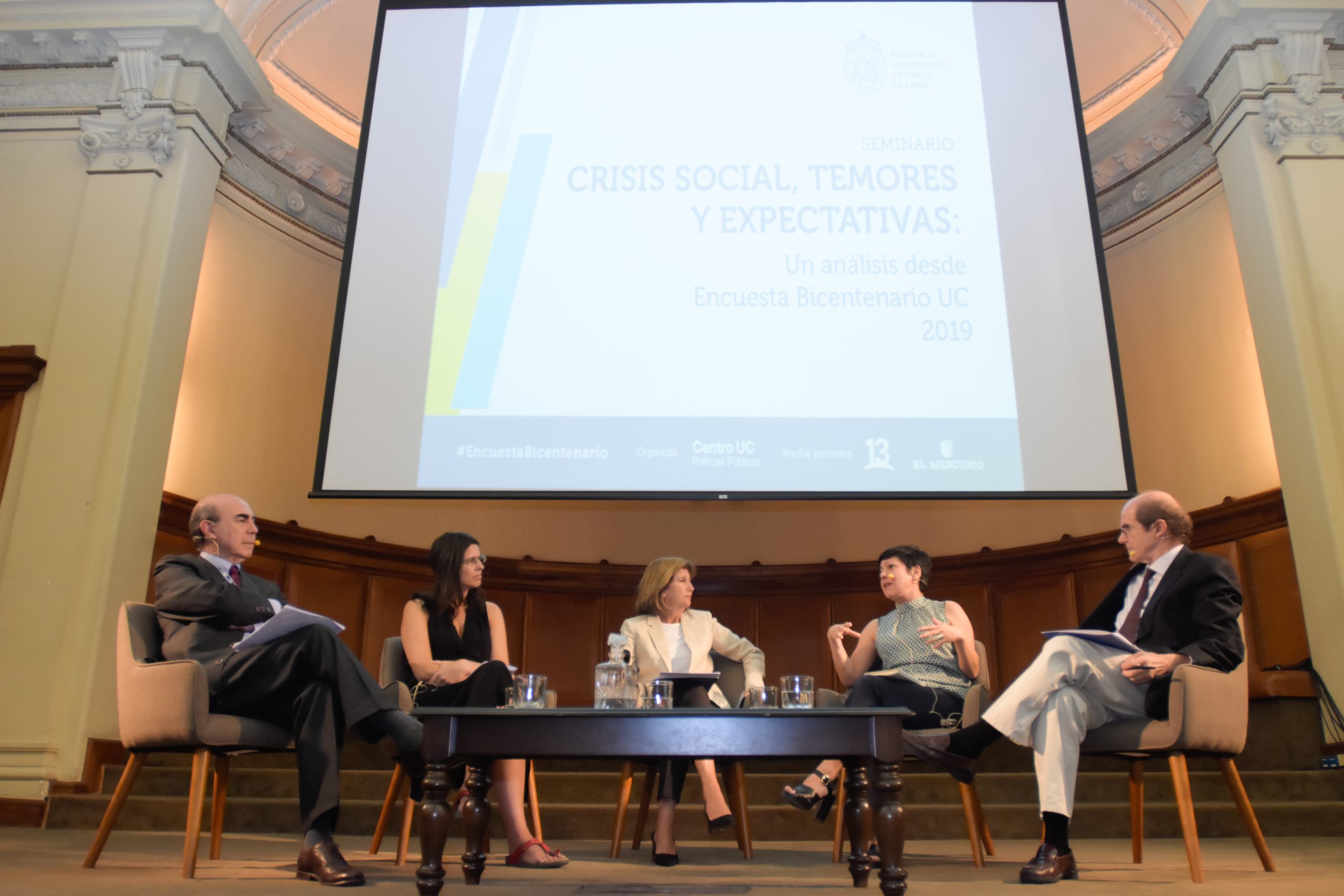 Encuesta Bicentenario UC 2019: los datos que anticipaban la crisis social